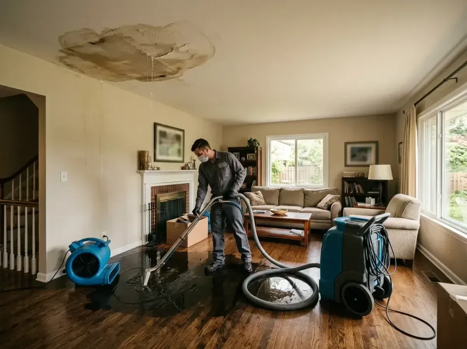attic-pipe-burst-ceiling-drip-008 — frequently asked questions, Water Damage Restoration & Carpet Care in Kalamazoo, MI